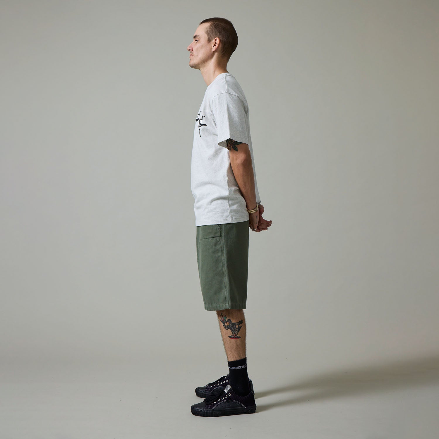 Pass~Port Double Knee Diggers Club Short - Moss