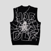 Hoddle Web Vest - Black / White