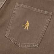 Pass~Port Quandong Workers Club Denim Jean - Washed Brown