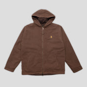 Pass~Port Diggers Club Zip Hoodie - Mud