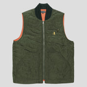 Pass~Port Tilde Puff Packers Vest - Forest Green