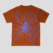 Hoddle Web Tee - Brown