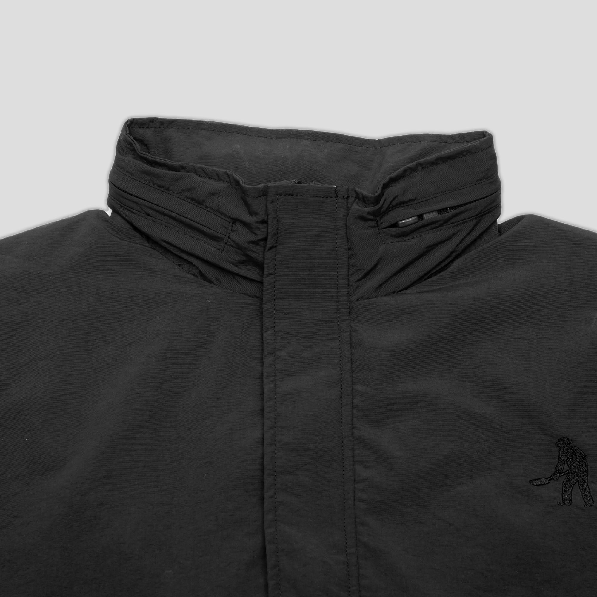 Pass~Port Pullover Spray Jacket RPET - Black