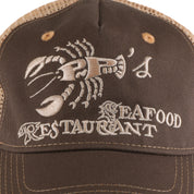 Pass~Port Seafood Staff Packers Trucker - Bark