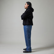 Pass~Port Workers Club Denim Jean - Washed Dark Indigo / Maroon Stitch