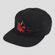 Pass~Port Red Flag Workers Cap - Black