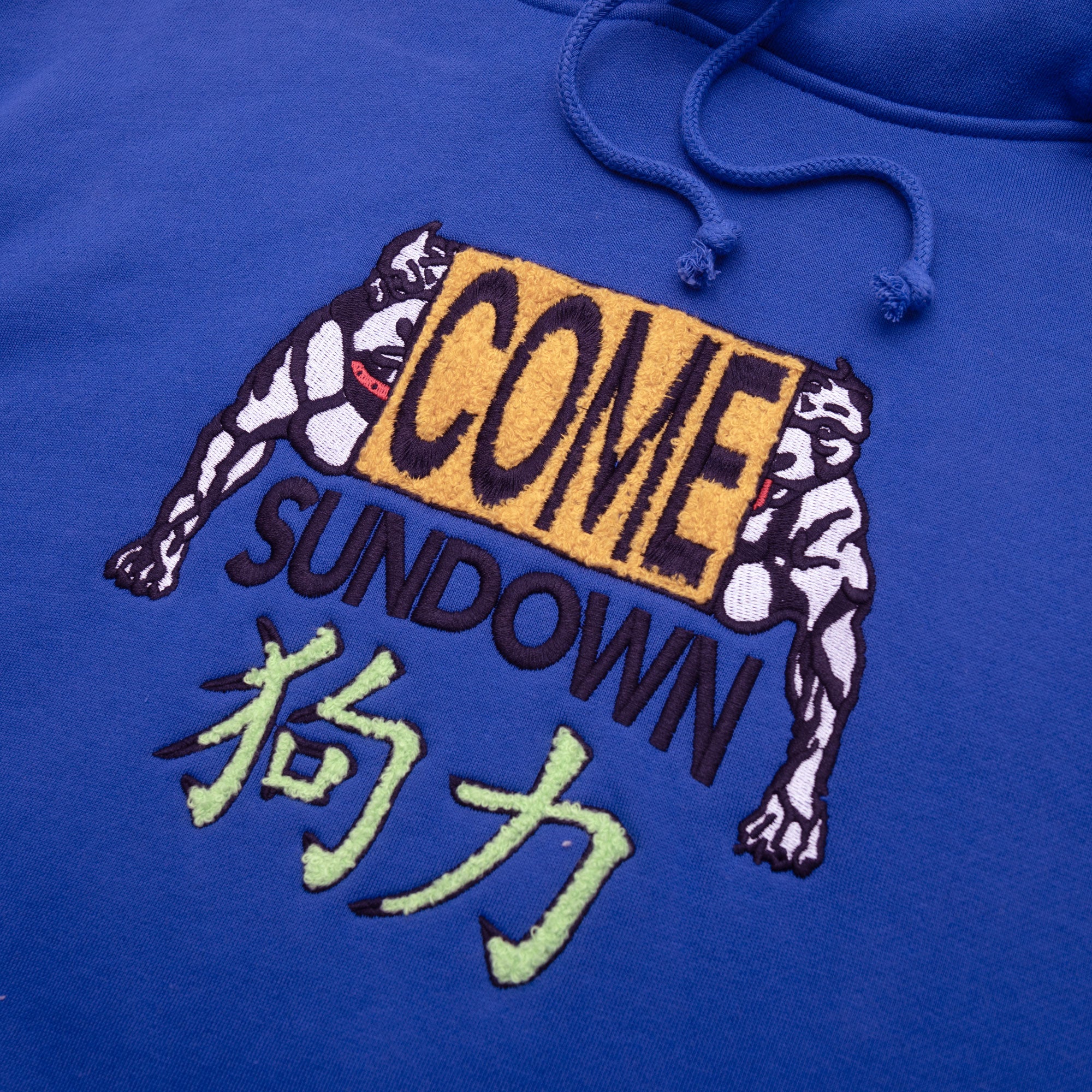 Come Sundown Year Of Dog Hoodie - Royal Blue