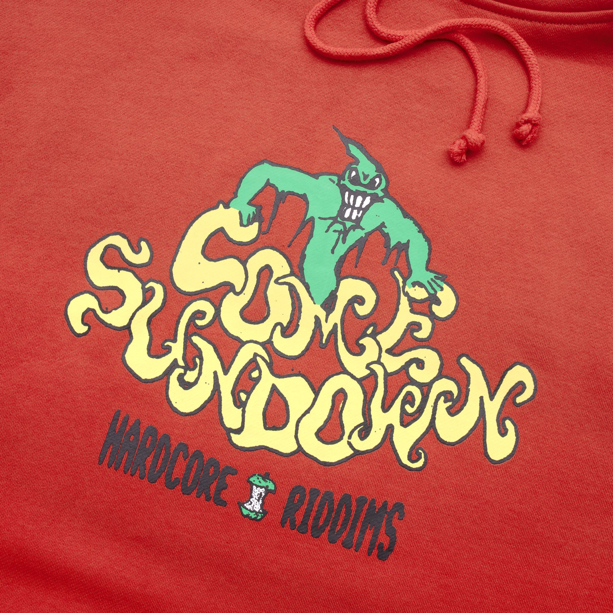 Come Sundown Riddims Hoodie - Red