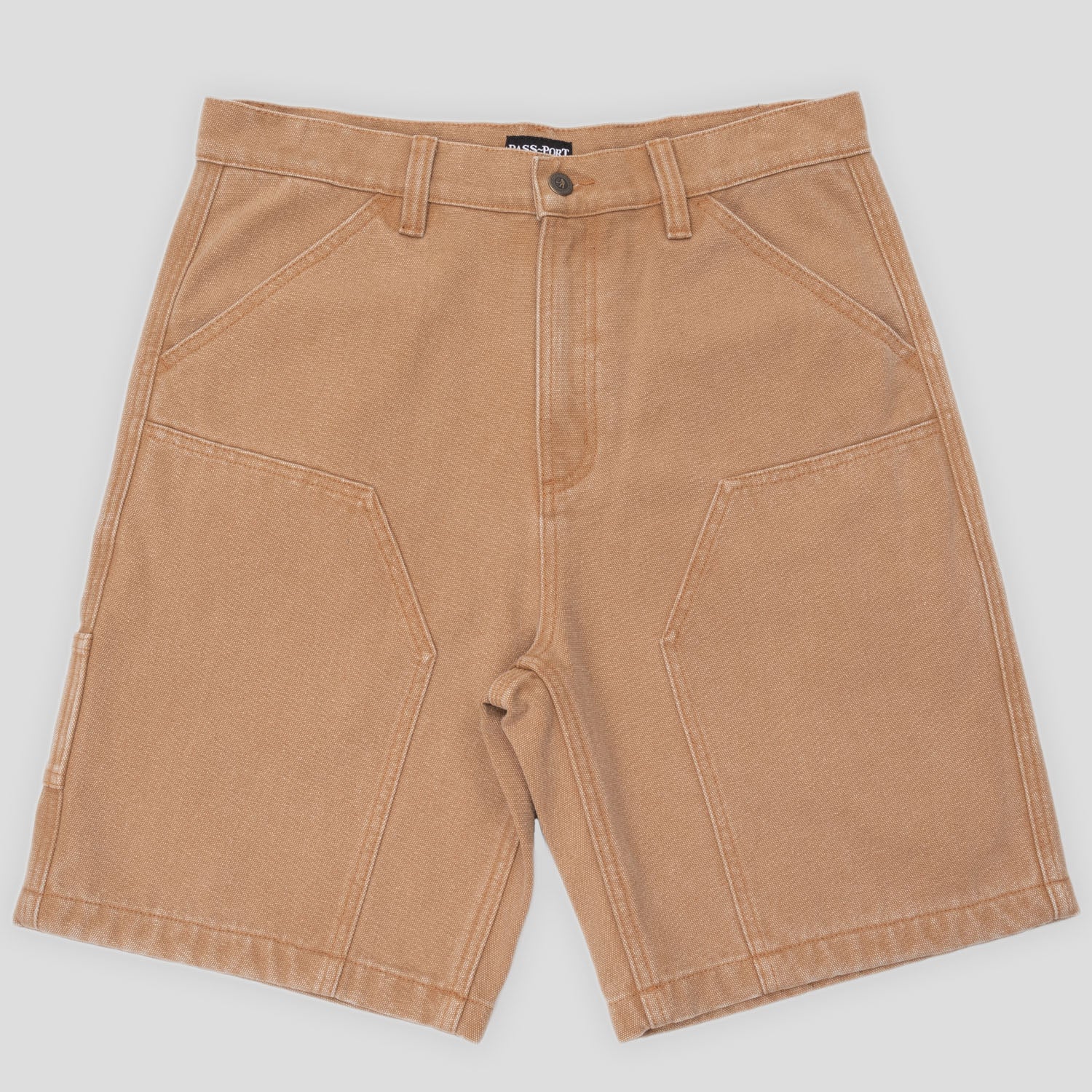 Pass~Port Double Knee Diggers Club Short - Caramel