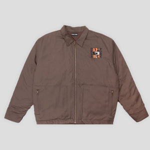 Pass~Port Dine Em' Workers Jacket - Chocolate