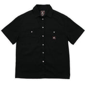 Pass~Port Australian Manufactured Short Sleeve Work Shirt - Black