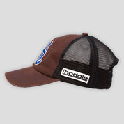 Hoddle Brown Wash Trucker Cap