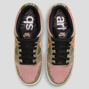 Nike SB Dunk Low Pro x Arts-Rec Skateshop - Rust Pink / Rough Green