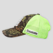 Hoddle Camo Green Trucker Cap