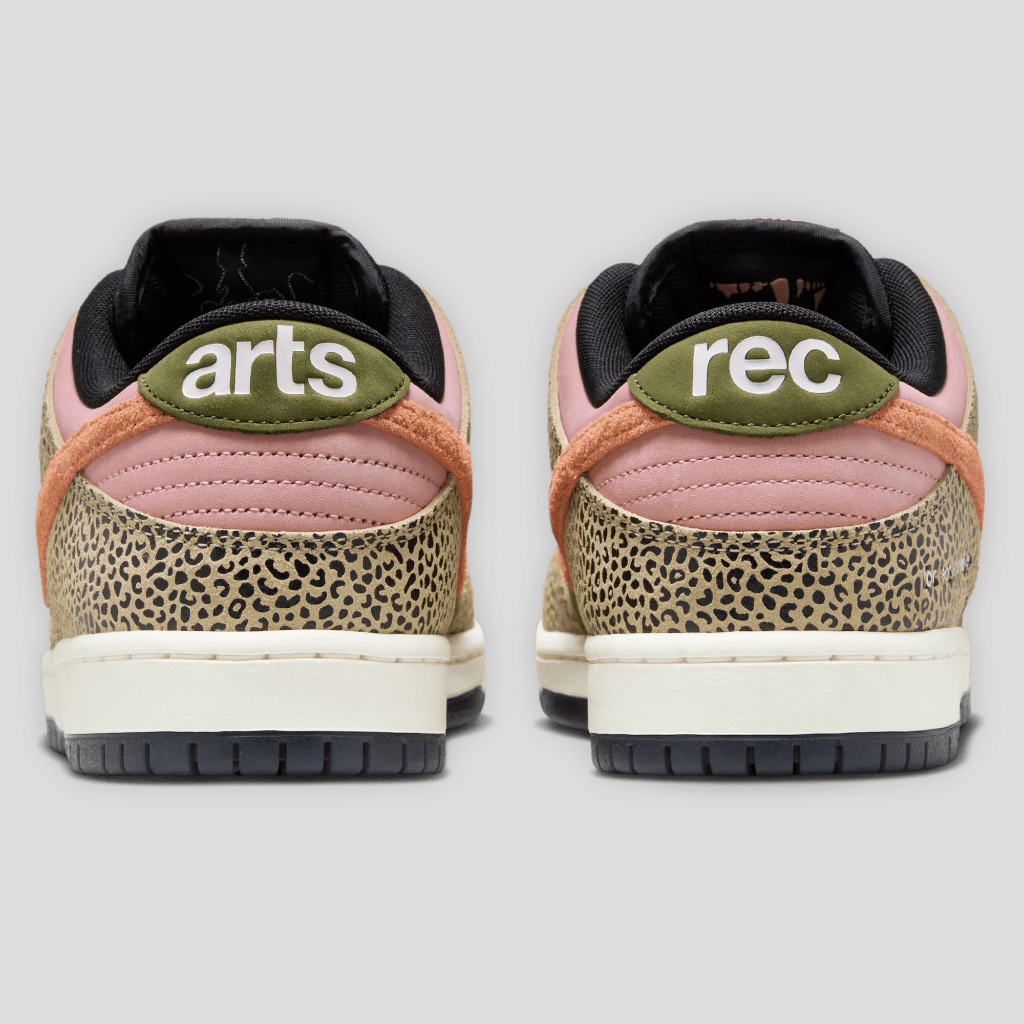 Arts Rec × Nike SB Dunk Low Pro 27.5 SB Dunk Low Pro X Arts-Rec - Khaki / Amber Brown - Rough Green