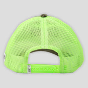Hoddle Camo Green Trucker Cap