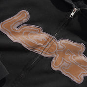 Lo-Fi Emissions Zip-Thru  Hood - Black