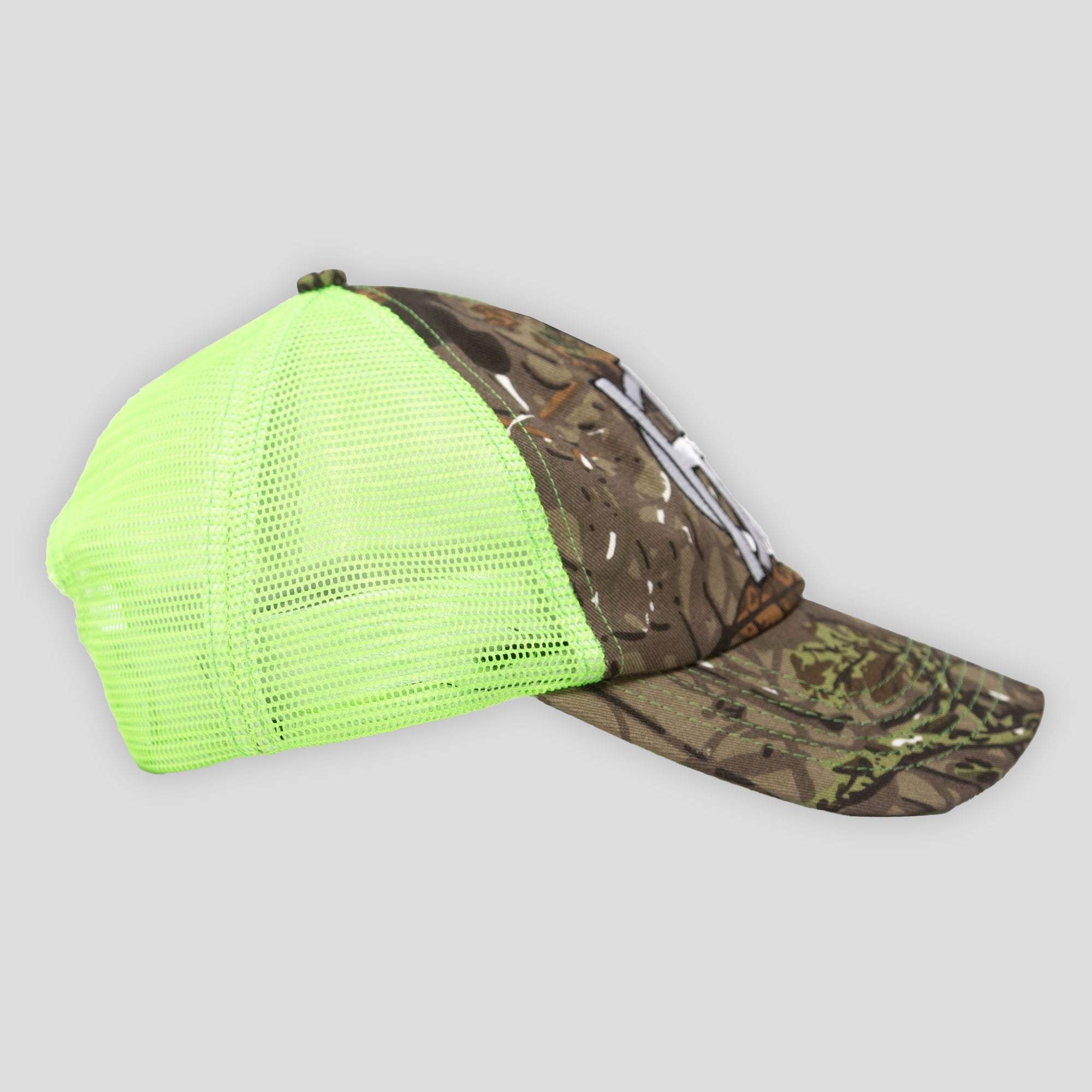Hoddle Camo Green Trucker Cap