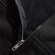 Lo-Fi Emissions Zip-Thru  Hood - Black