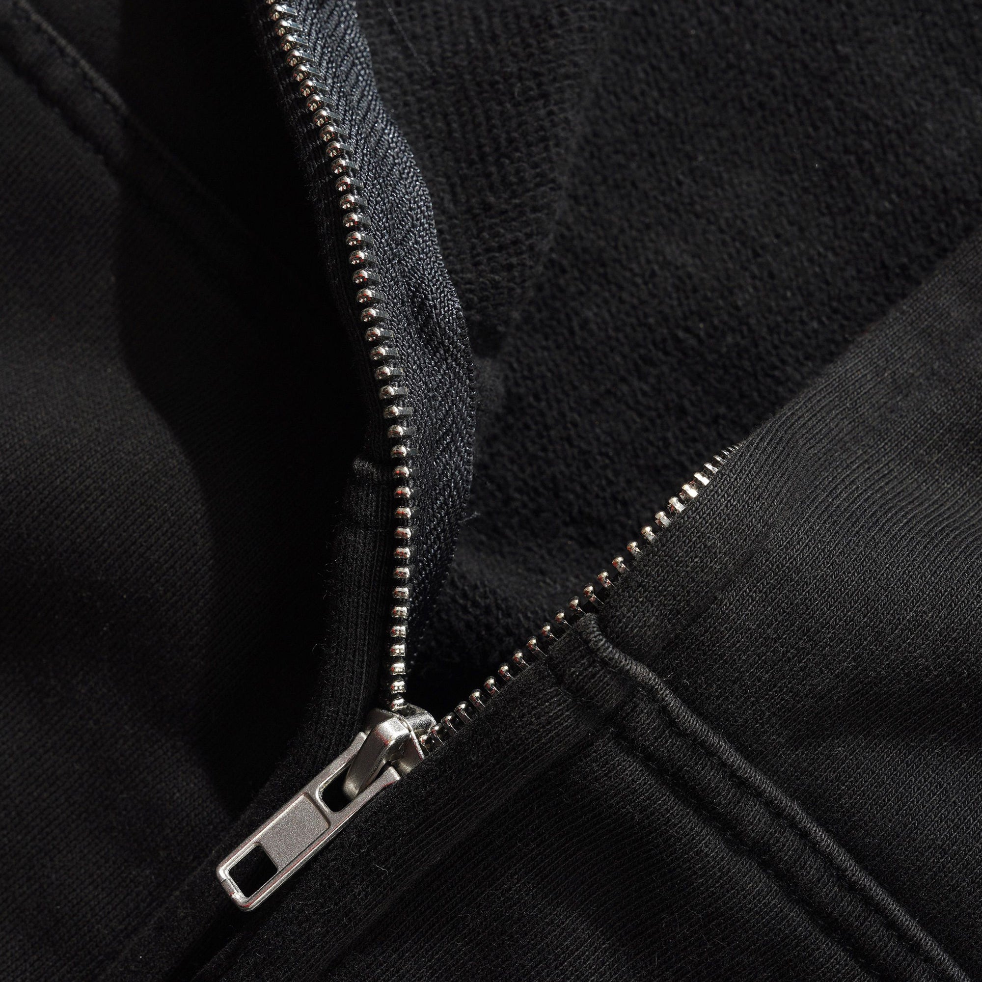 Lo-Fi Emissions Zip-Thru  Hood - Black
