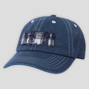 Lo-Fi Ideas 6 Panel Cap - Washed Navy
