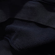 Lo-Fi Messy Pullover Hood - Navy