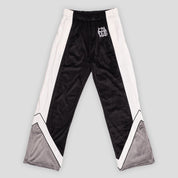 Hoddle Velour Track Pant - Black / Grey