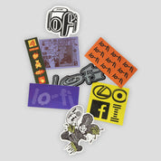 Lo-Fi Trial By Chaos Sticker Pack - Multi
