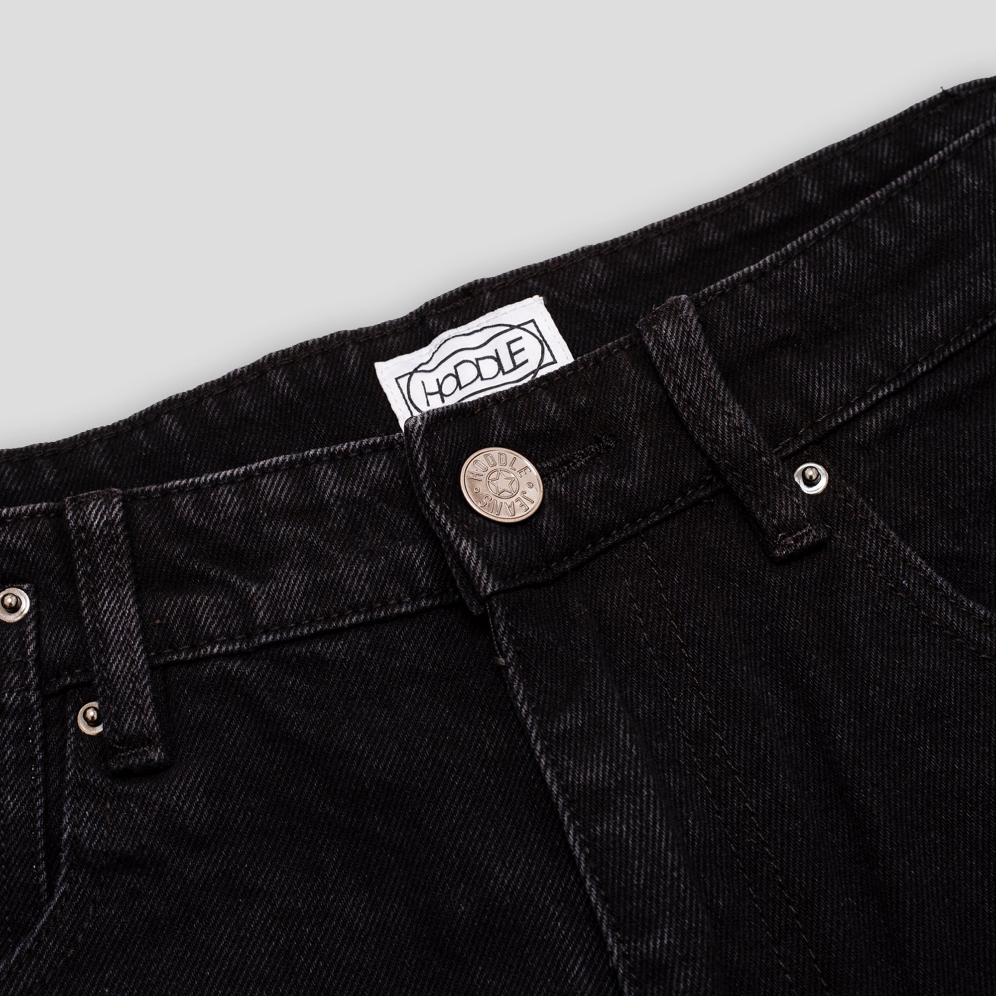 Hoddle Ranger Jean - Black / Black