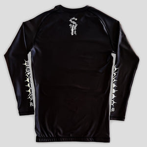 Saville Road Croclock Long-sleeve - Black / White