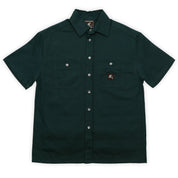 Pass~Port Australian Manufactured Short Sleeve Work Shirt - Jade Green