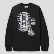 Cash Only Stomp Crewneck Sweatshirt - Black