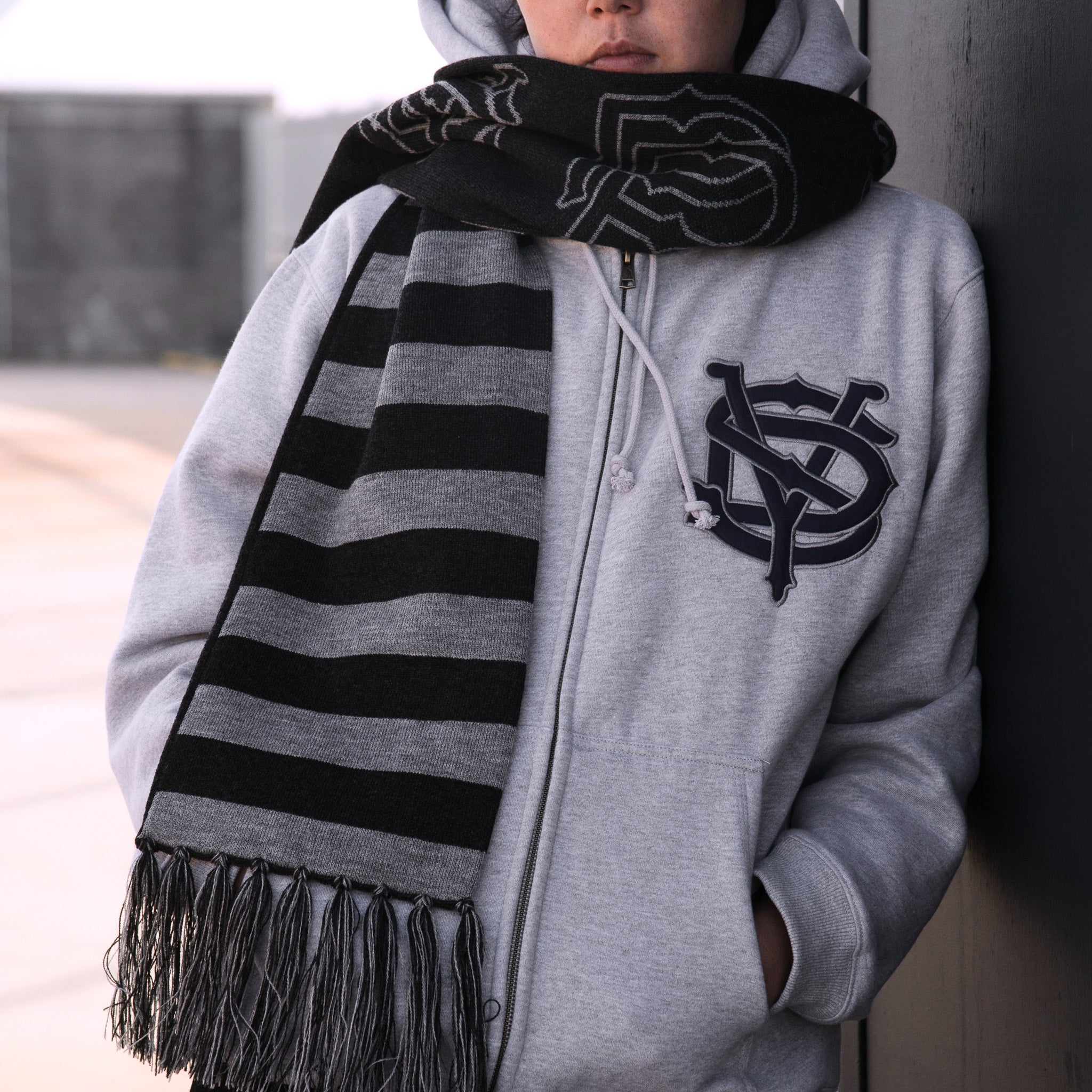 Pass~Port Store & Gallery Exclusive Syd Scarf - Grey
