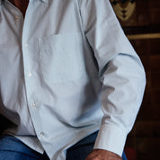 Pass~Port Australian Manufactured Oxford Shirt - Mint Green Stripe
