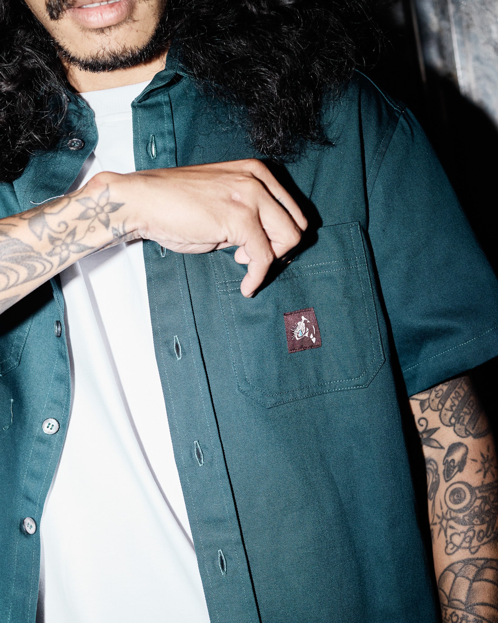 Pass~Port Tassle RPET Delivery Jacket - Black / Grey