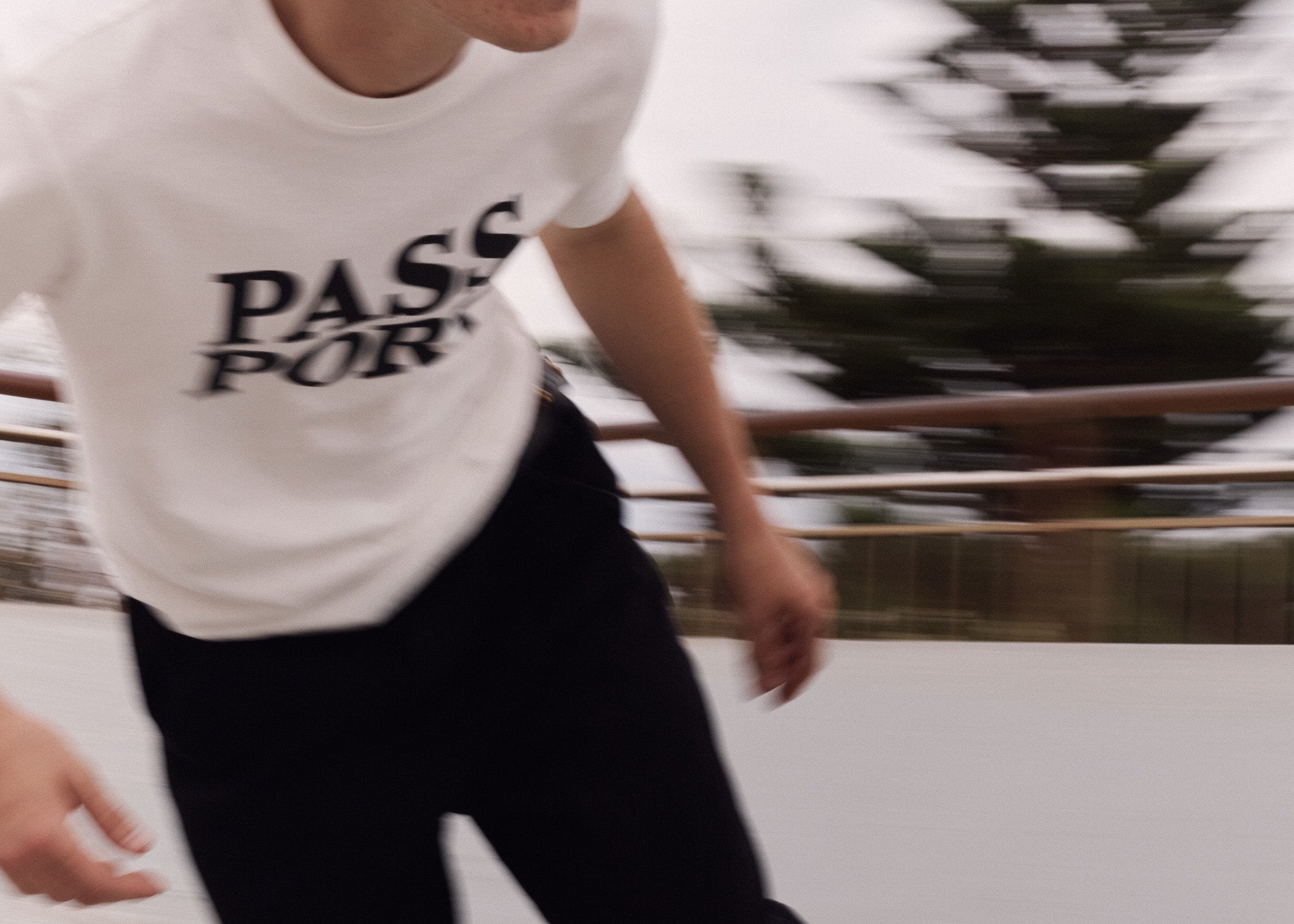 Pass~Port Tassle RPET Delivery Jacket - Black / Grey