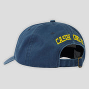 Cash Only Campus 6 Panel Cap - Washed Navy
