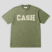 Cash Only Campus Tee - Washed Olive