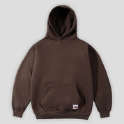 Cash Only Heavy Weight Basic Pullover Hood - Umber