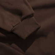Cash Only Heavy Weight Basic Pullover Hood - Umber