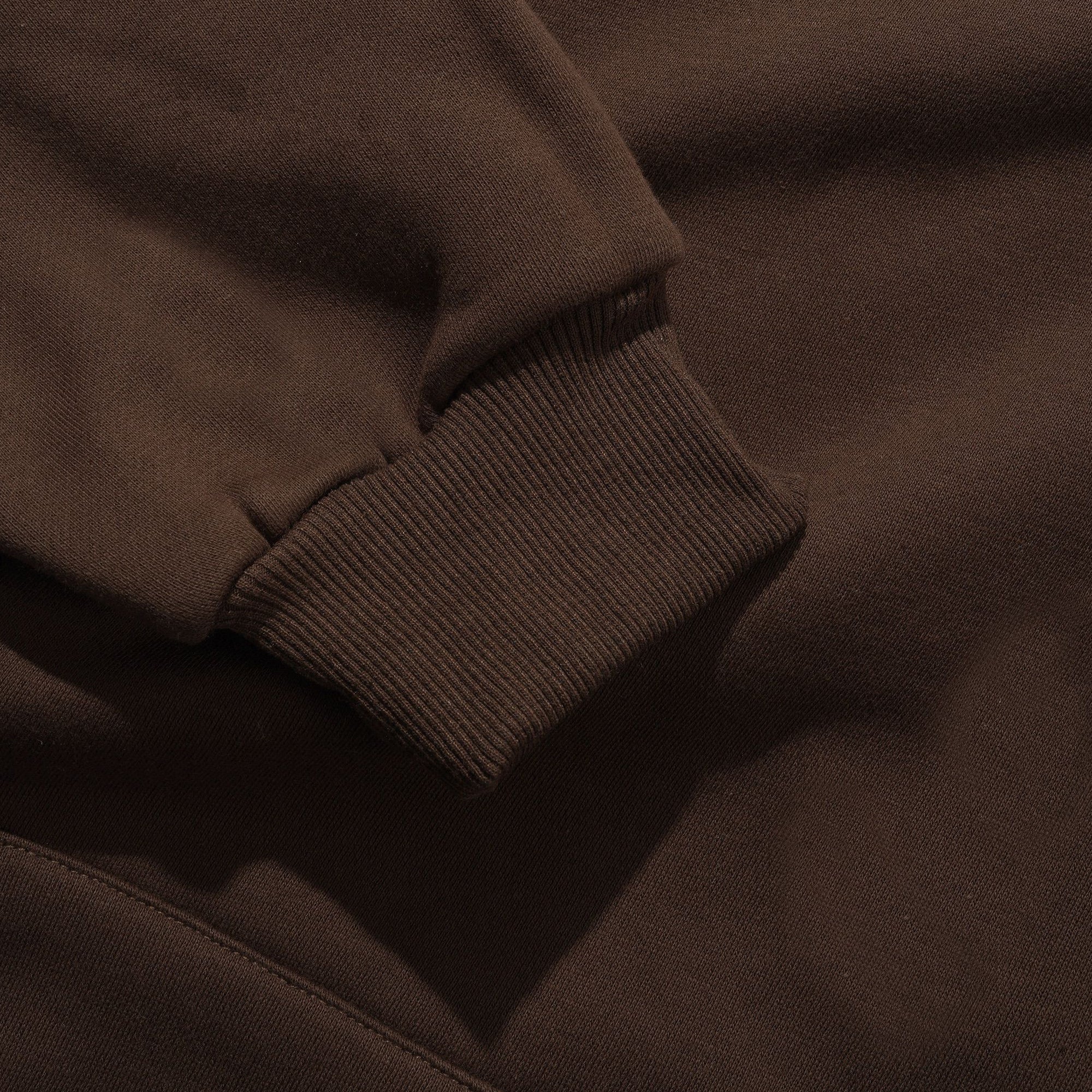Cash Only Heavy Weight Basic Pullover Hood - Umber