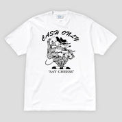 Cash Only Mobster Tee - White