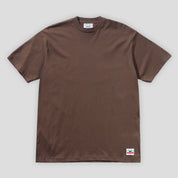 Cash Only Ultra Heavy Weight Basic Tee - Chocolate