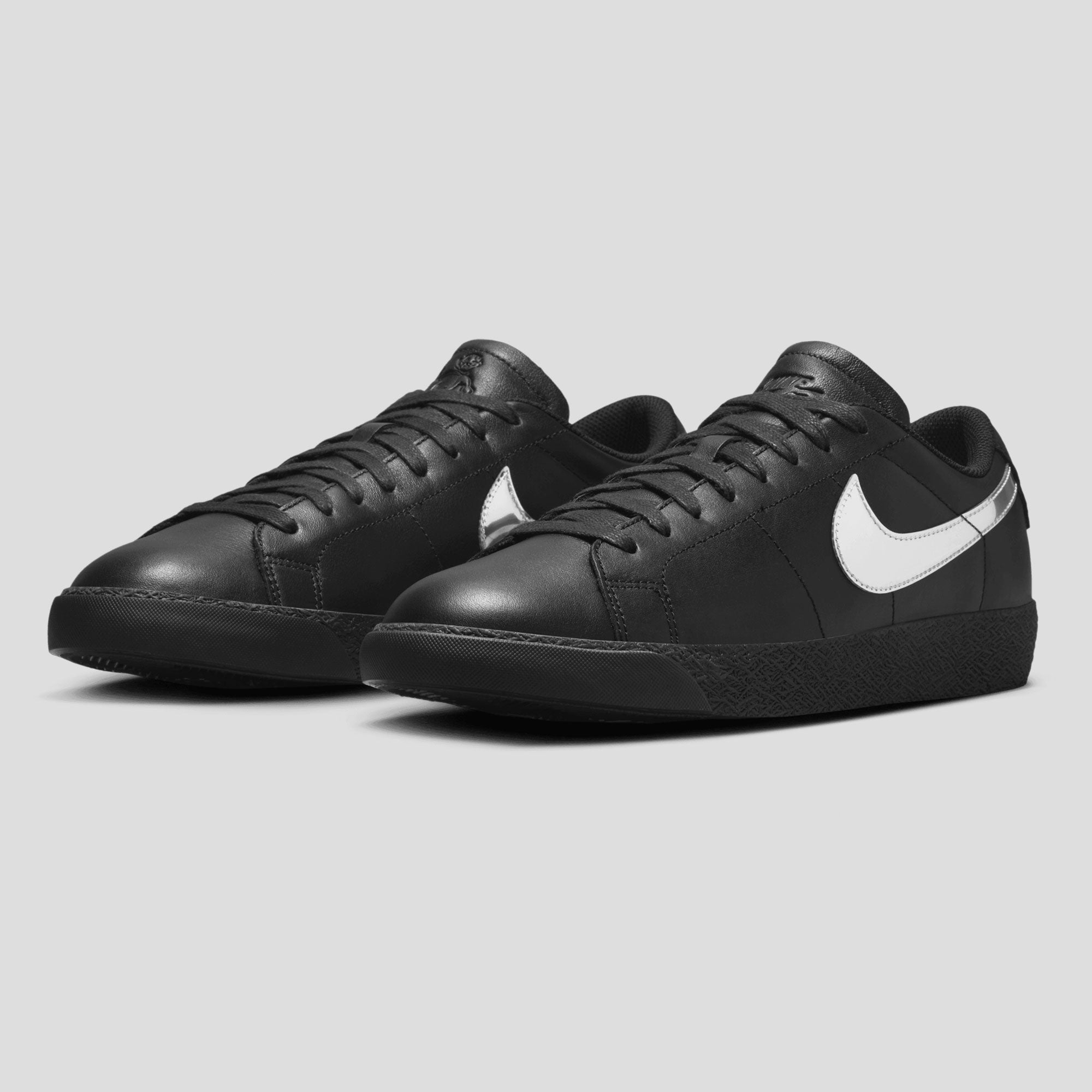 Dancer & Nike SB Blazer Low - Black/ Black-Metallic Silver