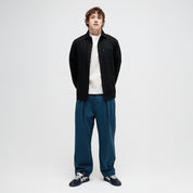 Pass~Port Ovalit Herringbone Long Sleeve Shirt - Black