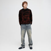 Pass~Port Goes Around Knit Sweater - Brown