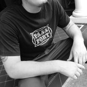 Pass~Port Stone Circle Tee - Washed Black