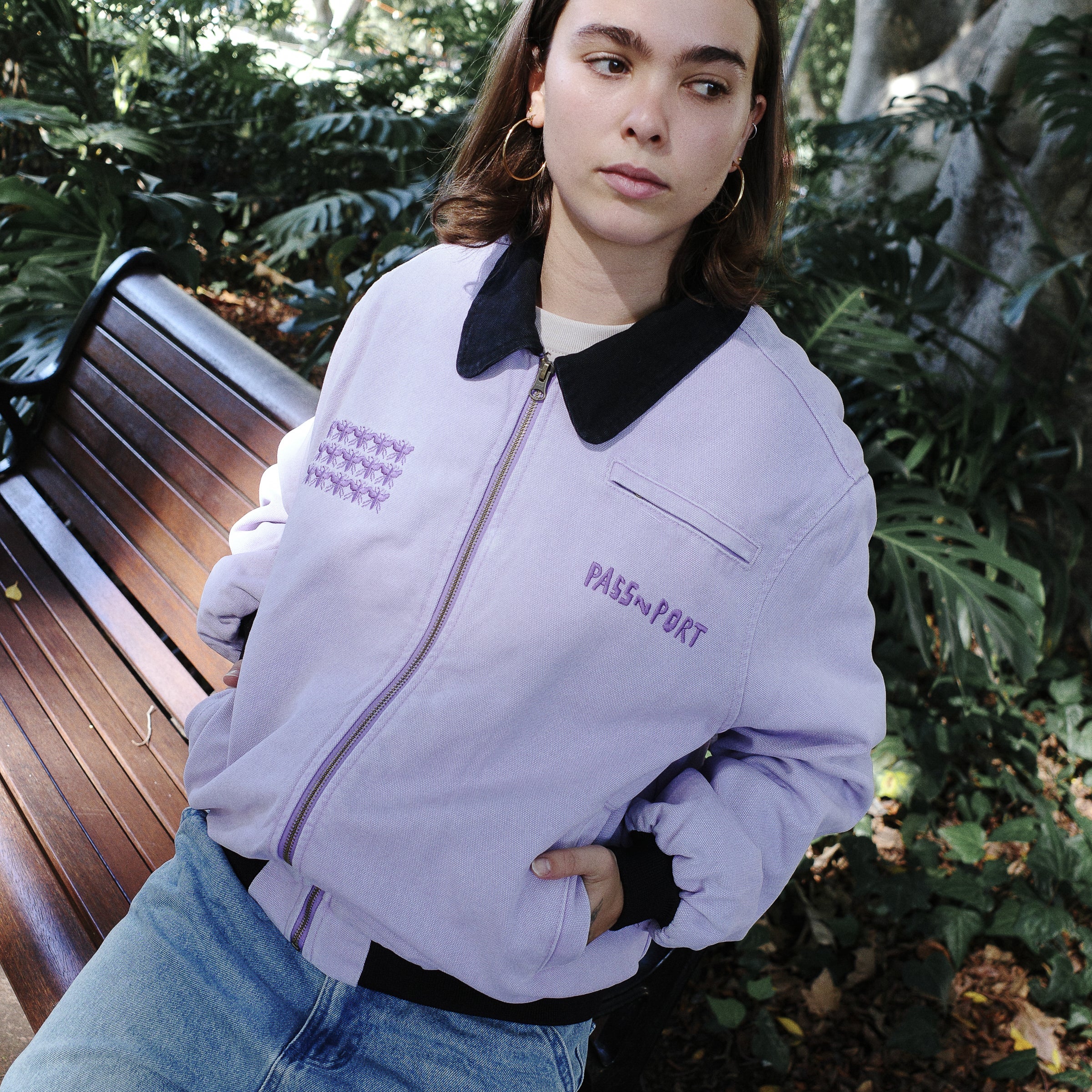 Pass~Port Scissorcraft Freight Jacket - Lilac