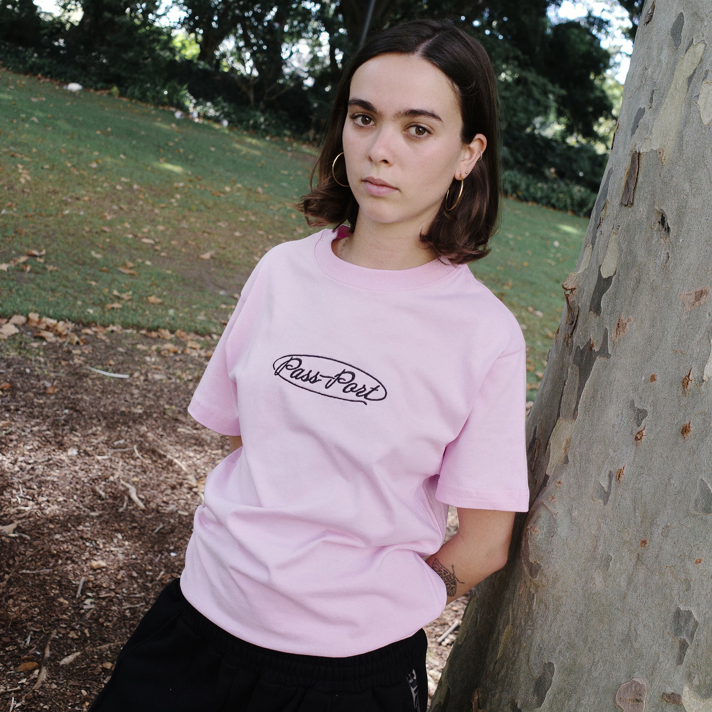 Pass~Port Ovalit Tee - Light Pink