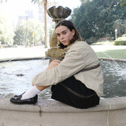 Pass~Port Rough Neg RPET Track Jacket - Sand